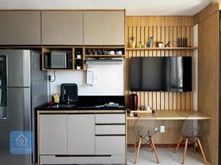 Studio Vista Mar Exclusivo no Barra Premium - 5