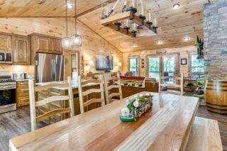 Luxe Mineral Bluff Vacation Rental with Game Room! - Mineral Bluff - 1