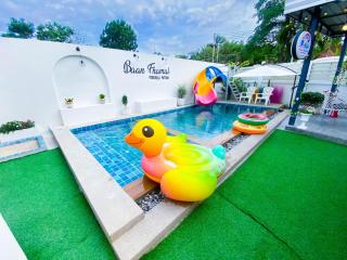 Fhamai Pool Villa Pattaya (บ้านฟ้าใหม่ พูลวิลล่า) - Ban Huai Yai - 9