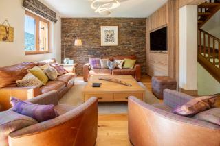 Chalet in méribel center with outdoor jacuzzi and sauna - Mussillon - 5