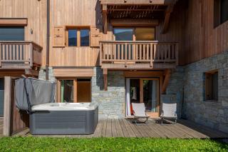 Chalet in méribel center with outdoor jacuzzi and sauna - Mussillon - 8