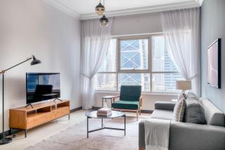 Blueground JLT pool playroom fitness center DXB-1532 - 9