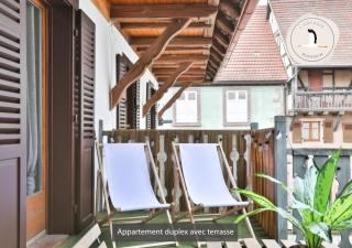 Appartements duplex 3 et 4 personnes tout confort - Climatisation - Route des Vins - Centre Alsace - 7