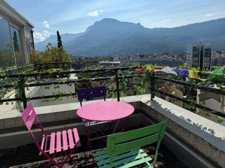 Le Rooftop Calme et Terrasse à 1 minute de la gare - Grenoble - 0