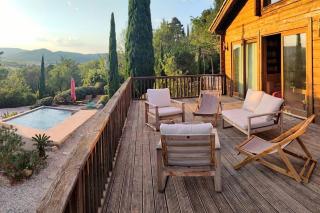 Les cigales magnifique maison en bois avec piscine - Portel-des-Corbières - 8