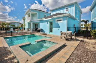 Sea Shell Blue Cottage Near Disney With Private Pool And Margaritaville Resort Island H2O Access - 8039Kd - Orlando - 0