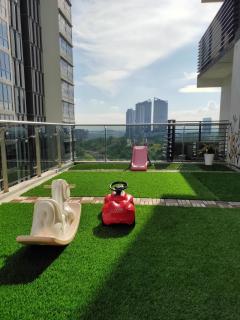 D Bunga مسلم Homestay Pool View Legoland Nusajaya - Nusajaya - 8