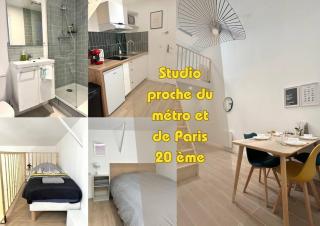 735 Cosy studio mezzanine près de Paris et métro - Bagnolet - 0