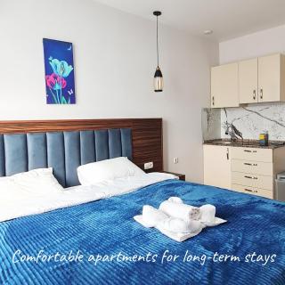 Cozy Sea View Queen Bed Studio#2 Free Wi-Fi Washer Balcony Bidet - Batoemi - 8