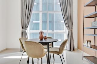 Blueground Duja Tower City View pool gym DXB-1106 - 6