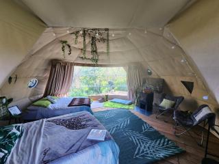 D3 Rainforest Getaway Dome- 2Dbl beds - Drumheller - 1