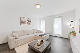 Stilvolle Wohnung mit Loggia im Stadtzentrum - Kingsize Bett - Smart TV - Netflix - 60qm - 24h Check-In - Ludwigsbourg - 7