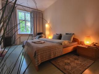 Alunana LUX Jakuzzi Apart, facade is under renovation, in Riga Art Nouveau area, Self check-in - Riga - 8