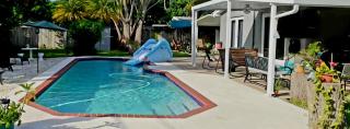 Pool House Resort heated swimming pool family getaway - Cutler Bay - 6