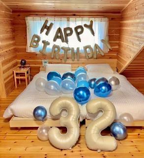 一棟貸しプライベートサウナのある宿ログハウスPom - 1