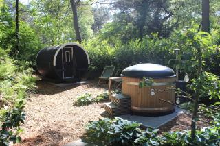 Mooi 4p Wellness chalet in het Bos met finse Sauna en Hottub - Diever - 5