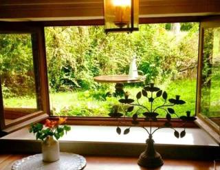 Glamping Room The Rose Garden with own garden - external shower & toilet and kitchen - Mazières - 5