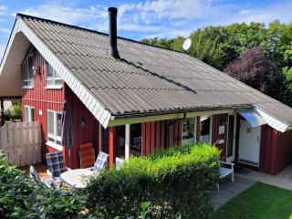 Gemütliches Ferienhaus in Rott mit Sauna, Grill und Terrasse - Extertal - 9