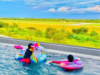 24'HR CHECK IN H'FLOOR SARADISE ECHELON KUCHING LUXURY BALCONY CONDO FACING AIRPORT 3R2B-2Cpark - Kuching - 2