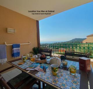 "Location Vue MER et ESTEREL", Cap Estérel Agay-Saint Raphaël, T2, piscines, parking, wifi - Saint-Raphaël - 9