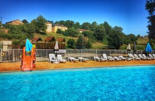 camping nature le Valenty mobil-home-Dordogne panoramique clim piscine - 1