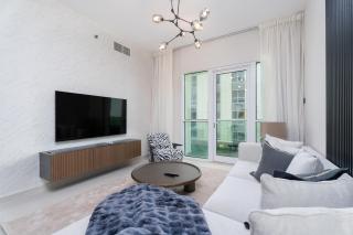 Nasma Luxury Stays - Elevated Comfort & Style in a 24th Floor Apartment - Dubai - 5