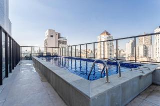 Prédio completo na Consolação com piscina no rooftop - Share Consolação - São Paulo - 0