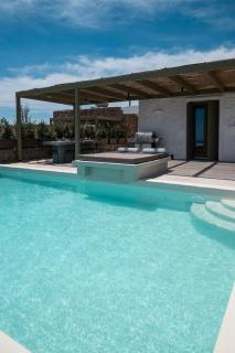Elegant Kythnos Villa Villa Orangerie 4 Bedrooms Private Terrace With Infinity Pool Captivating Sea Views Bbq Close To Beach , - Agios Dimitrios - 5