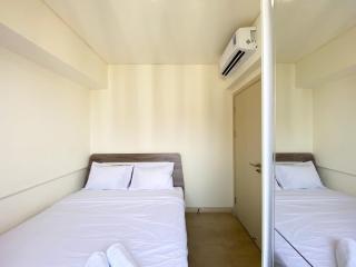 Homey and Minimalist 2BR at Meikarta Apartment By Travelio - Cikarang - 0