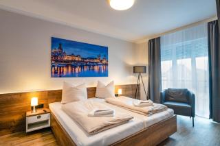 Moderne Appartement Wohnung mit 2 Schlafzimmern im Zentrum von Riesa - Riesa - 1