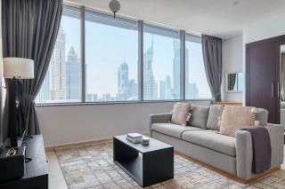 Blueground DIFC roof swimming gym security DXB-1531 - Dubai - 0