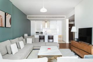 Blueground City Walk fully furnished kitchen DXB-1552 - Dubai - 8