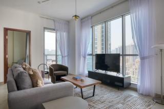Blueground The Residences gym parking DXB-1348 - Dubai - 8