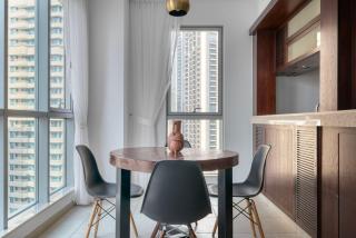 Blueground The Residences gym parking DXB-1348 - 5