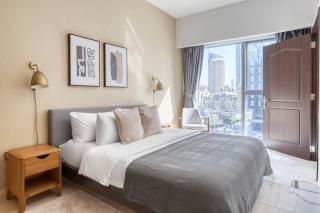 Blueground Central Park Tower pool gym DXB-1234 - 3