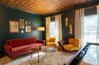 Downtown Artistic Home with Fire Pit and Game Room - 0