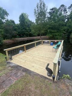 Private Cabin on 40 acres! Fish-Hunt-Dog Friendly - Jesup - 1