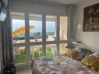 SHOWTIME NATURISTE PORT NATURE 6 parking privé clim ascenseur vue mer - 8