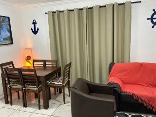Apto confortável, Praia das Astúrias 5 min a pé, garagem, 2 quarto ar, suíte, wi-fi - Guarujá - 8