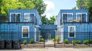 Unique Shipping Container Retreat: Six 1BR Units - 0
