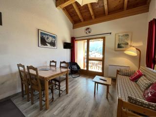 Duplex 6 pers avec balcon à Plan Peisey - 2 ch, Animaux admis - FR-1-757-120 - Peisey-Nancroix - 5