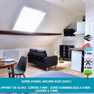 ZenkaSerenity- 5min Centre A29-26, Ferme moderne - Saint-Quentin - 6