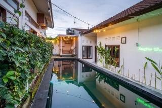 Homey Surf Apartment with Private Kitchen and Shared Pool Canggu - Canggu - 0