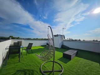 Luksusowy apartament 60 m z jacuzzi oraz z ogródkiem na dachu na wyłączność ! - Krakau - 6