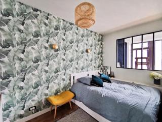 Appartement rénové une chambre avec espace de travail - 8