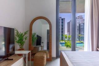 Sahab - Boho Studio pool view - Sharjah - 0