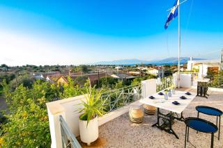 Kalamos sea view villa Beach walking distance - Áyioi Apóstoloi - 0