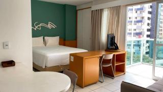 Praia do Canto Apart Hotel - Apto 405 - Varanda Lateral com Vista Mar - 6