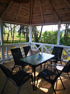 Nad samą wodą własna deska SUP grill altana hamaki ognisko BRZÓZKI 2 miejsce dla max 6 osób i dwójki dzieci - jedna sypialnia z małymi łóżkami - 9