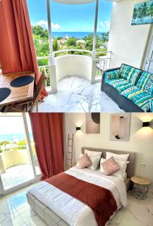 Studio sunshine vue mer et piscine - Tartane - 7